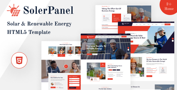 SolerPanel-Solar & Renewable Energy HTML5 Template