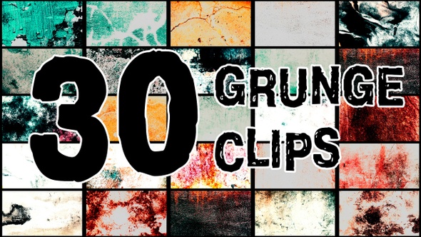 Grunge Clips Pack alt