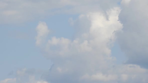 Dramatic scene of clouds time lapse alt