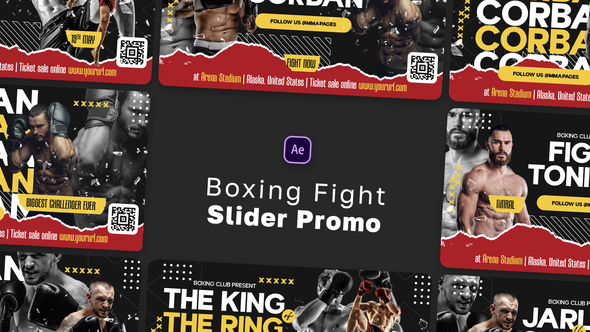 Boxing Fight Slider Promo