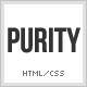 Purity: Responsive, Clean, Minimal & Bold Template - ThemeForest Item for Sale