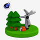 Electric icons animation - 3DOcean Item for Sale
