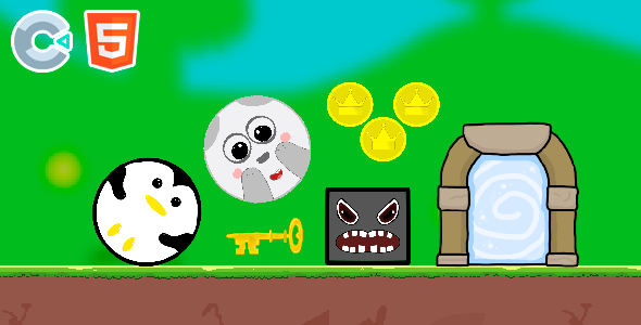 Animals Party Ball - HTML5 Game - Construct 3