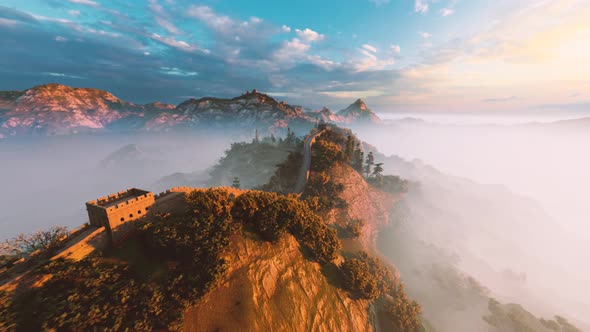 Sunrise on the Great Wall