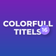 Colorfull Titles - VideoHive Item for Sale