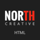 North - One Page Parallax Creative Template - ThemeForest Item for Sale