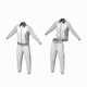 Woman Sportswear 10 Low Poly Base Mesh - 3DOcean Item for Sale