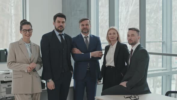 Portrait of Successful Team of Lawyers