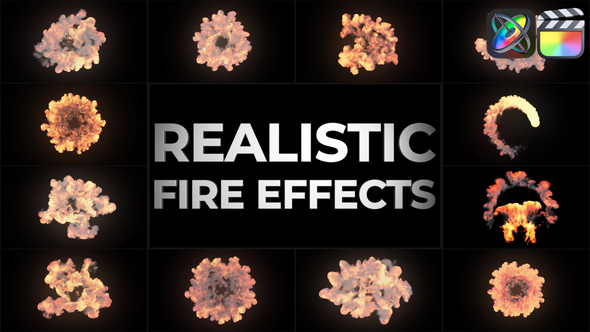 Realistic Fire Effects for FCPX alt