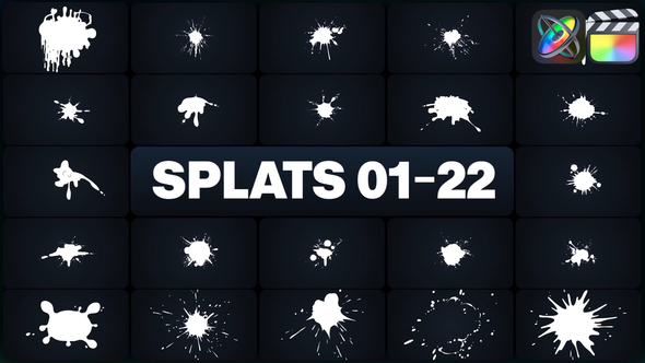 Splats Elements for FCPX