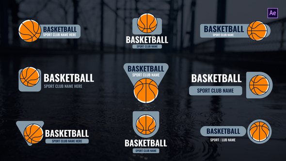 Basketball Titles After Effects