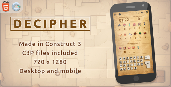 Decipher - HTML5 Educational Game