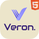 Veron - AI Copywriting SaaS Startup HTML Template - ThemeForest Item for Sale