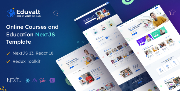 Eduvalt - Online Courses & Education NextJS Redux Template