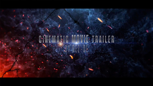 Cinematic movie action trailer