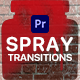 Spray Transitions for Premiere Pro - VideoHive Item for Sale