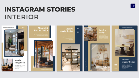 Interior Instagram Stories Premiere Pro