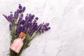 Bath salt and lavender flowers  - PhotoDune Item for Sale
