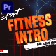 Fitness Sport Intro | MOGRT - VideoHive Item for Sale