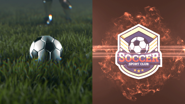 Soccer Sport Logo Reveal