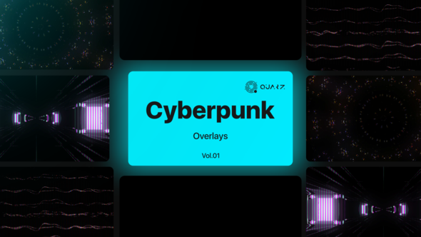 Cyberpunk Overlays Vol. 01 alt