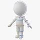 Cute Stickman In A-Pose CAT Rig - 3DOcean Item for Sale