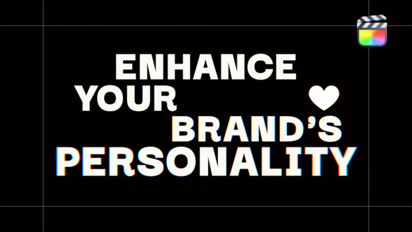 Kinetic RGB Dynamic Titles \ FCPX alt