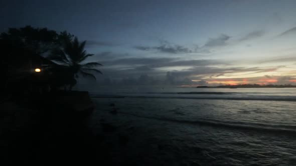 Cloudly Maldivian Sunset