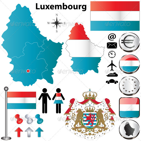 Luxembourg Map