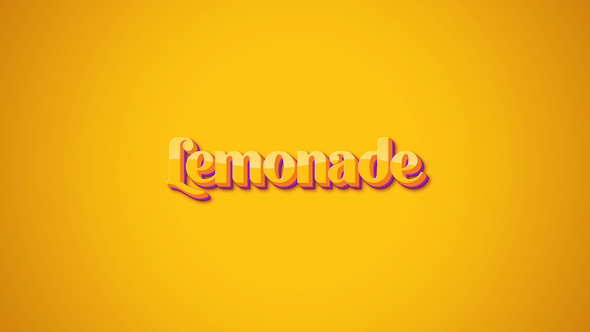 Lemonade Promo Titles