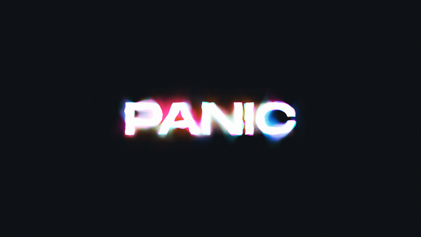 Panic Typography