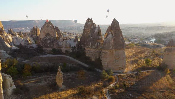 Amazing View of Cappadocia Turkey