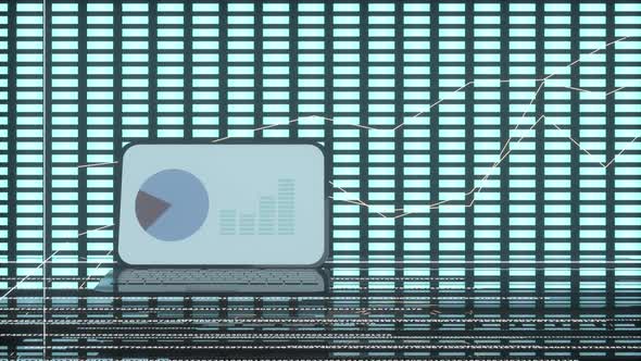 Fluorescent background, geometry of data.