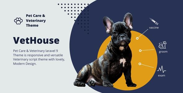 Vethouse - Pet Care & Veterinary Theme