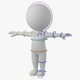 Cute Stickman In T-Pose CAT Rig - 3DOcean Item for Sale