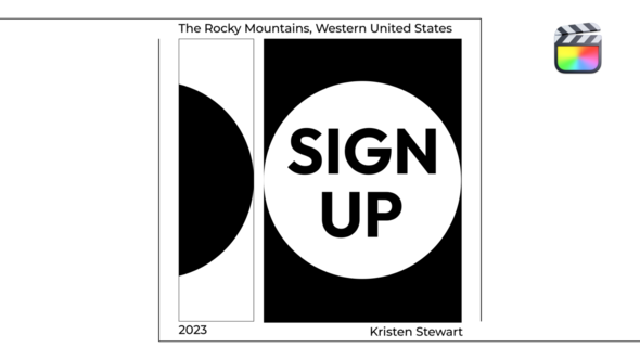 White Simple Titles \ FCPX alt