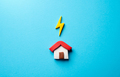 Providing electricity at home.  - PhotoDune Item for Sale