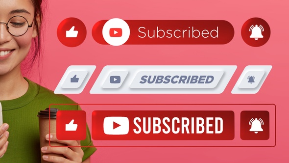 Dynamic And Elegant Youtube Subscribe Button