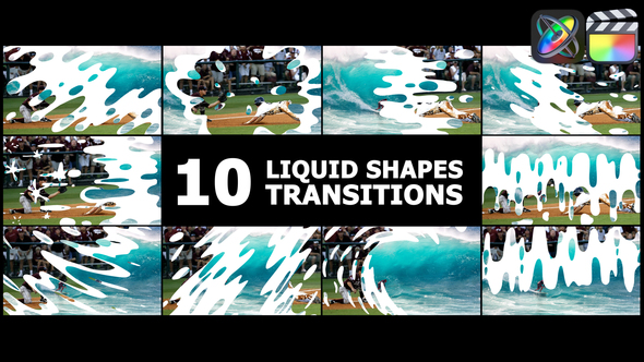 Liquid Shapes Transitions | FCPX alt