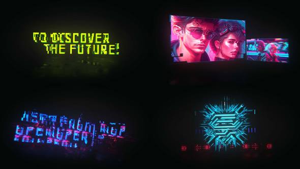 Cyberpunk Promo Titles alt