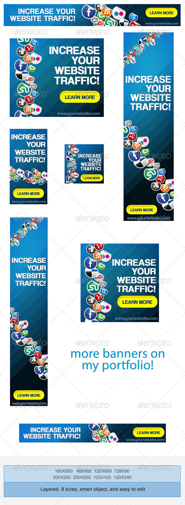 Fresh Banners Ad Templates From Graphicriver