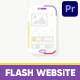 Flash Website Promo for Premiere Pro - VideoHive Item for Sale