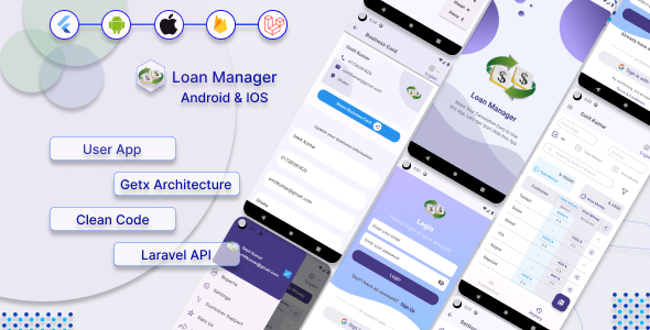 Loan Manager - Flutter App for Android & IOS