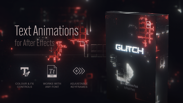 Text Animation Presets | Glitch