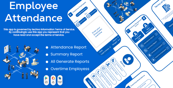 EMS – Employee Management System – Attendance Manager App – Daily Attendance Manager Application