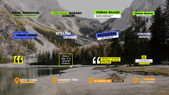 Titles Pack | FCPX & Apple Motion alt