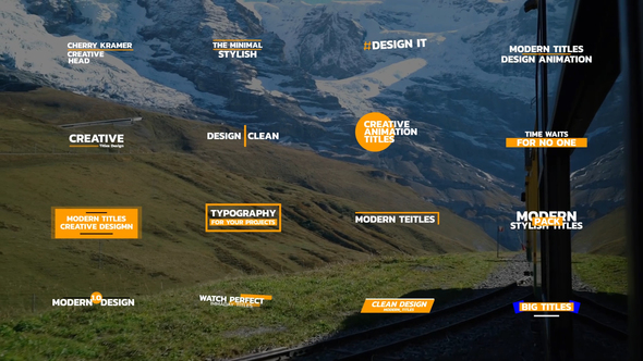 Modern Titles | FCPX alt