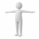 Stickman in T-Pose - 3DOcean Item for Sale