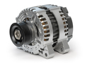 Automotive power generating alternator, generator isolated on white   - PhotoDune Item for Sale