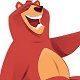 Laughing Cartoon Bear